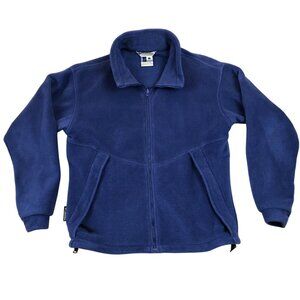 Columbia Women's Jacket Large Full Zip Fleece Cozy Outdoors Winter Mock Neck